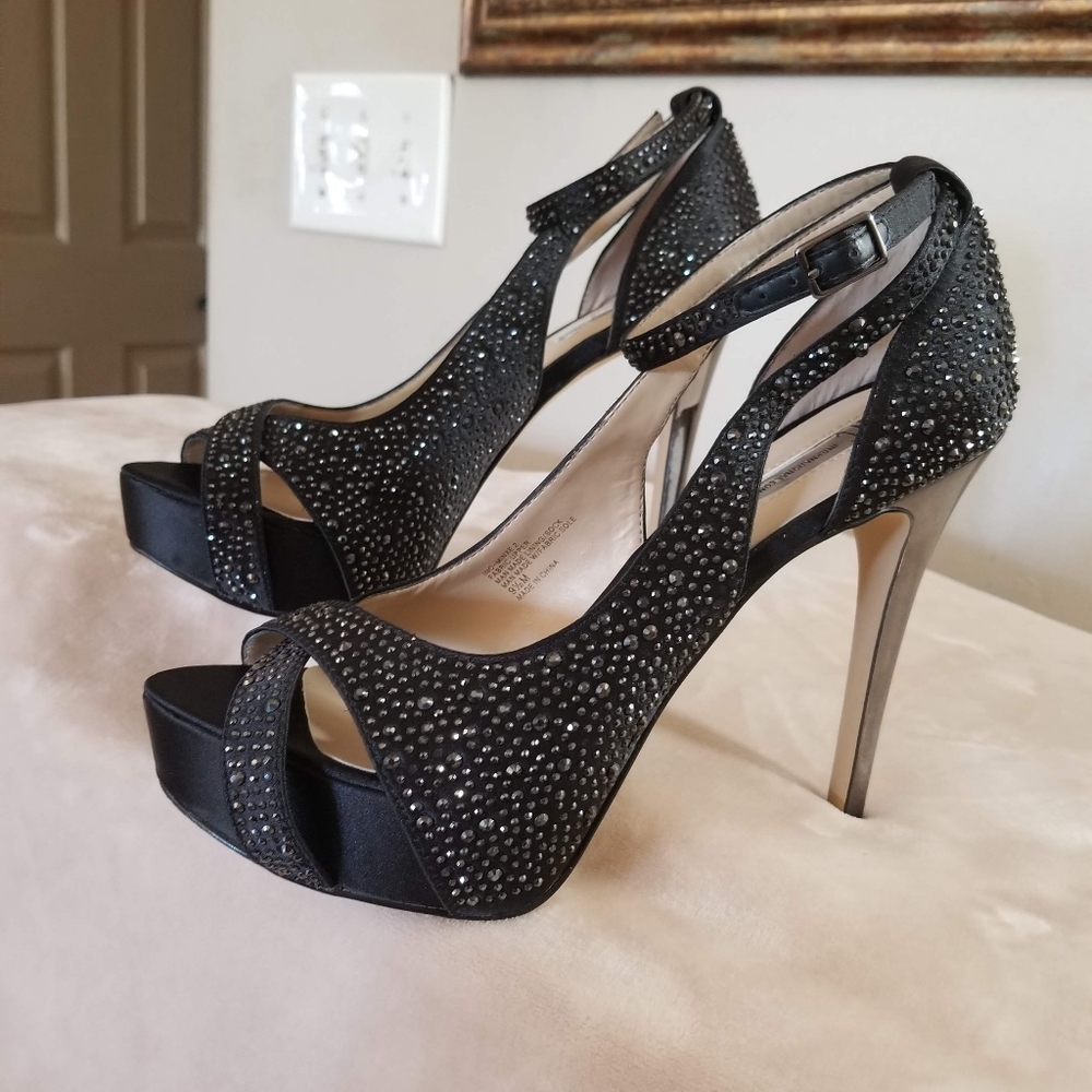 INC INTERNATIONAL CONCEPTS MINXE 2 WOMEN 9.5M BLAC - Picture 3 of 8